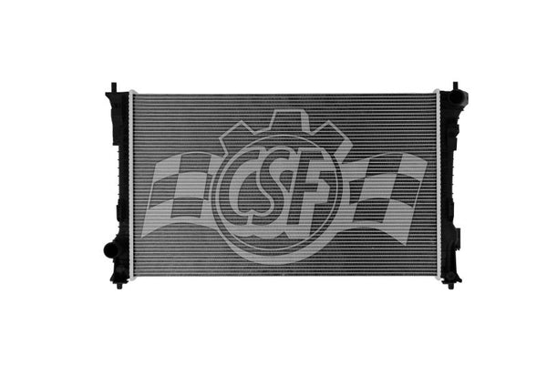CSF 13-19 Ford Police Interceptor Utility 3.7L OEM Plastic Radiator - 3743 for 2013-2019 Ford Police Interceptor Utility