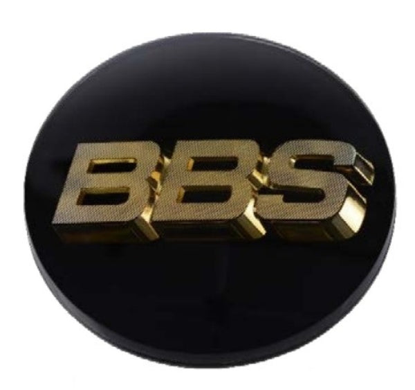BBS Center Cap 70.6mm Black/Gold - 3D - HW58071070.4 by BBS