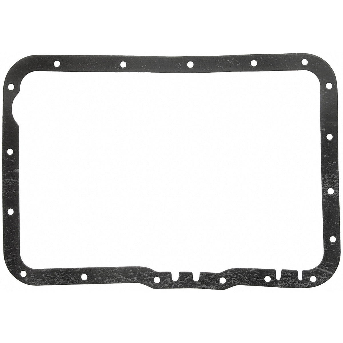 Fel-Pro 94-95 Ford Bronco/87-93 Mustang/87-88 Thunderbird Transmission Oil Pan Gasket - 18 Bolt Hole - TOS18679 for 1985-1995 Ford Bronco - front view