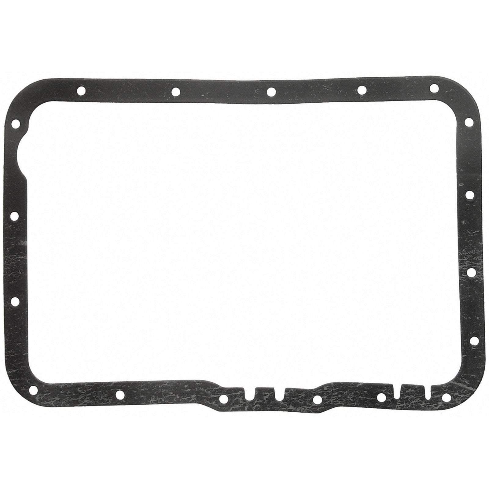 Fel-Pro 94-95 Ford Bronco/87-93 Mustang/87-88 Thunderbird Transmission Oil Pan Gasket - 18 Bolt Hole - TOS18679 for 1985-1995 Ford Bronco - front view
