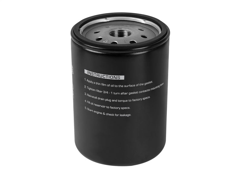 aFe ProGuard D2 Fluid Filters Oil for 01-17 GM Diesel Trucks V8-6.6L (4 Pack) - 44-LF001-MB