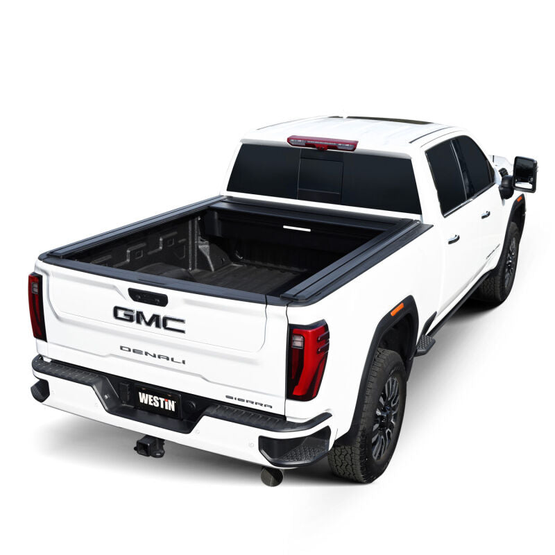 Westin 20-26 GM Silverado/Sierra 2500/3500 6.5ft Bed Electric Retractable Tonneau Cover - Black - 19-53995