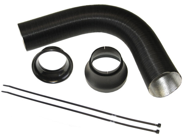 K&N Flexi Air Hose Kit 70mm x 750mm L - 85-7000 by K&N Engineering - front view