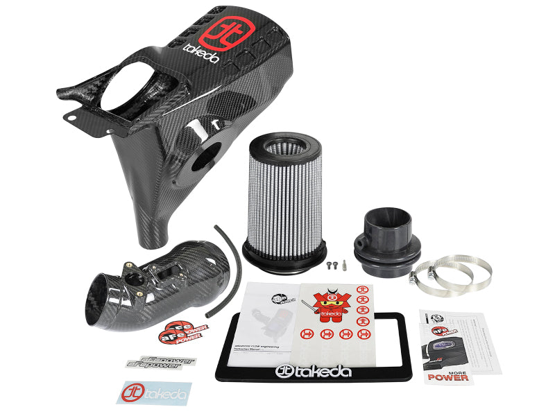 aFe Air Intake System Pro Dry S 17-19 Honda Civic Type R I4-2.0L (t) - 58-10002D