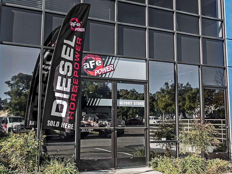 aFe Diesel Horspower Sold Here 12ft x 2.5ft Banner - 40-10155
