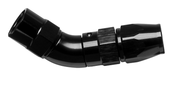 Vibrant -3AN 60 Degree High Flow Hose End Fitting for PTFE Lined Hose - Aluminum - 28603 by Vibrant