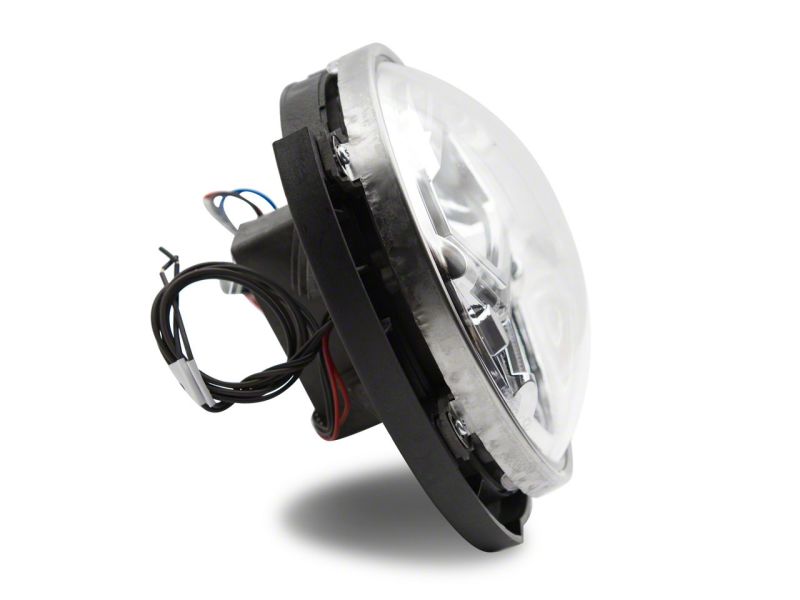 Raxiom07-18 Jeep Wrangler JK LED Halo Projector Headlights- Chrome Housing (Clear Lens) - J121872