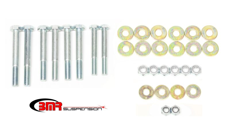 BMR 91-96 B-Body Control Arm Hardware Kit Rear Upper And Lower - Zinc plated - RH004