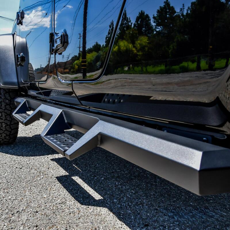 Westin 2020 Jeep Gladiator HDX Drop Nerf Step Bars - Textured Black - 56-14165