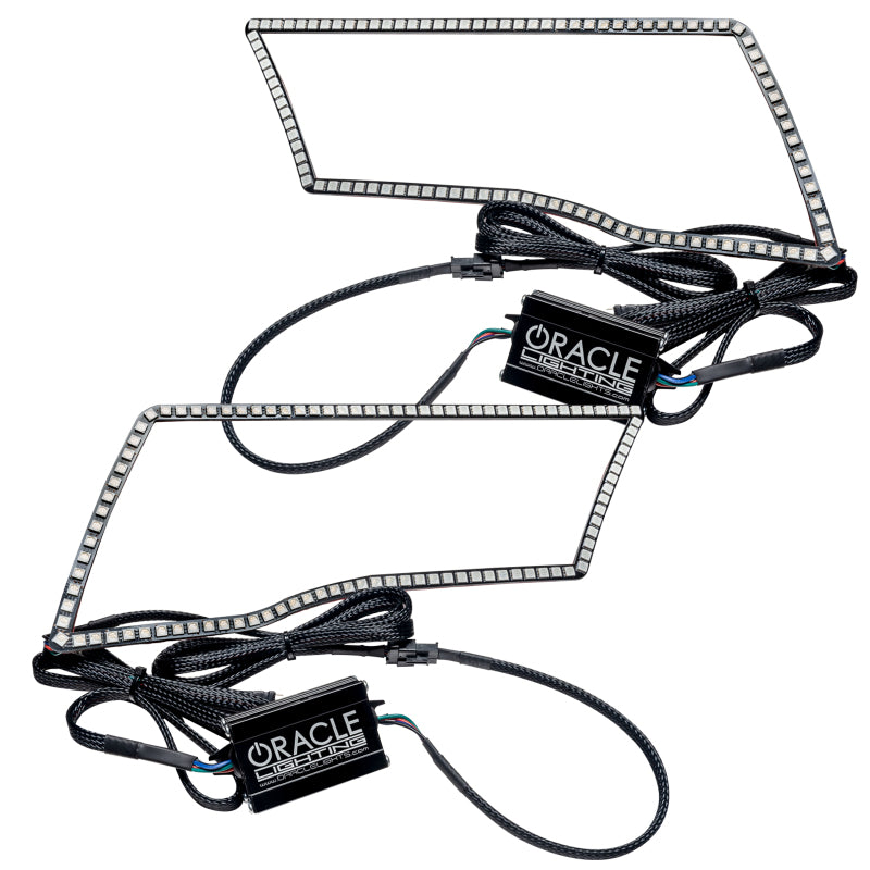 Oracle Dodge Ram Sport 09-18 LED Headlight Halo Kit - ColorSHIFT w/o Controller SEE WARRANTY - 2250-334
