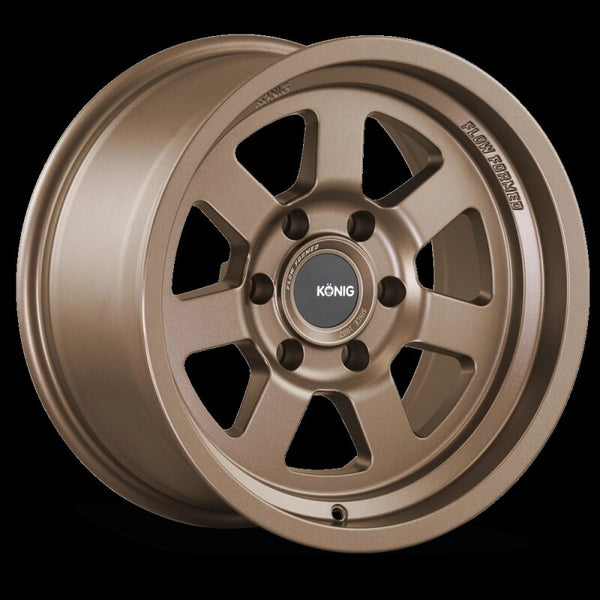 Konig HT2 17X8.5 6X139.7 ET-6 Satin Bronze - H2876139N68 by Konig