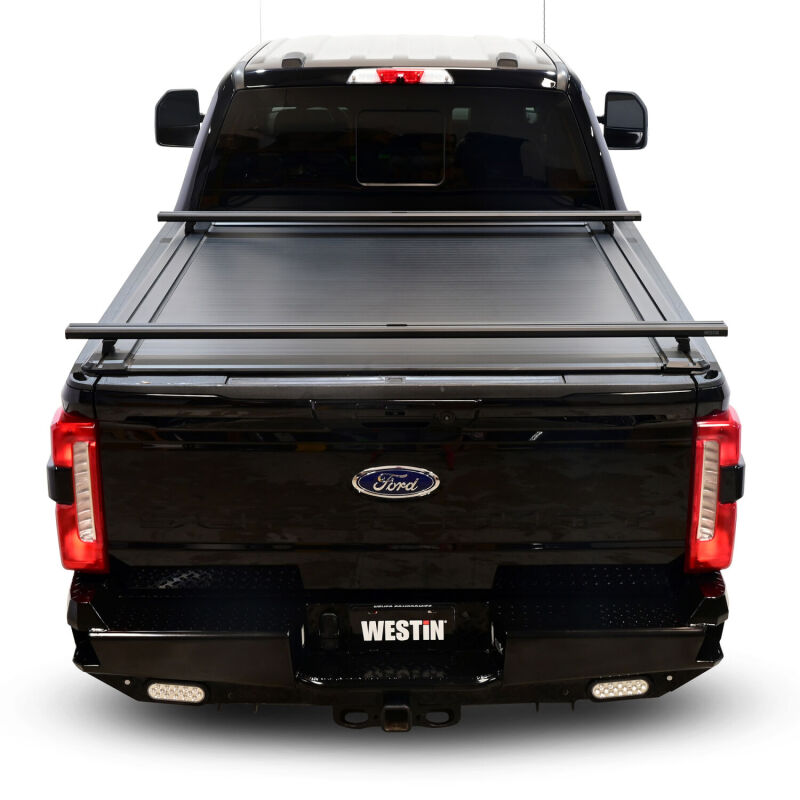Westin 17-26 Ford F-250/F-350 SD 6.8ft Bed Electric Retractable Tonneau Cover - Black - 19-51005