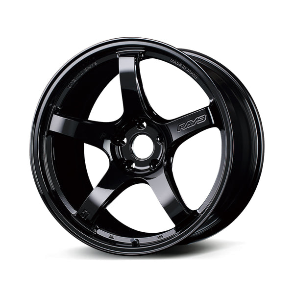 Gram Lights 57CR 18x10.5 +22 5x114.3 Gloss Black Wheel - WGCRAC22EGX by Gram Lights