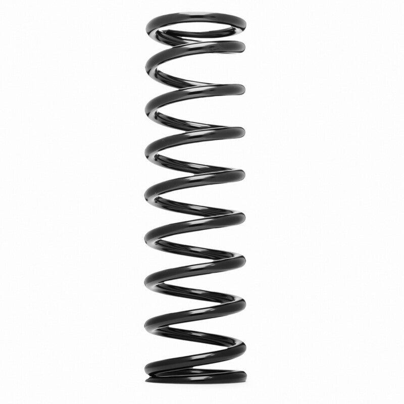 QA1 2-1/2in ID Spring - 12in Length x 800lbs/in - Black Powder Coated - 12HT800B - front view
