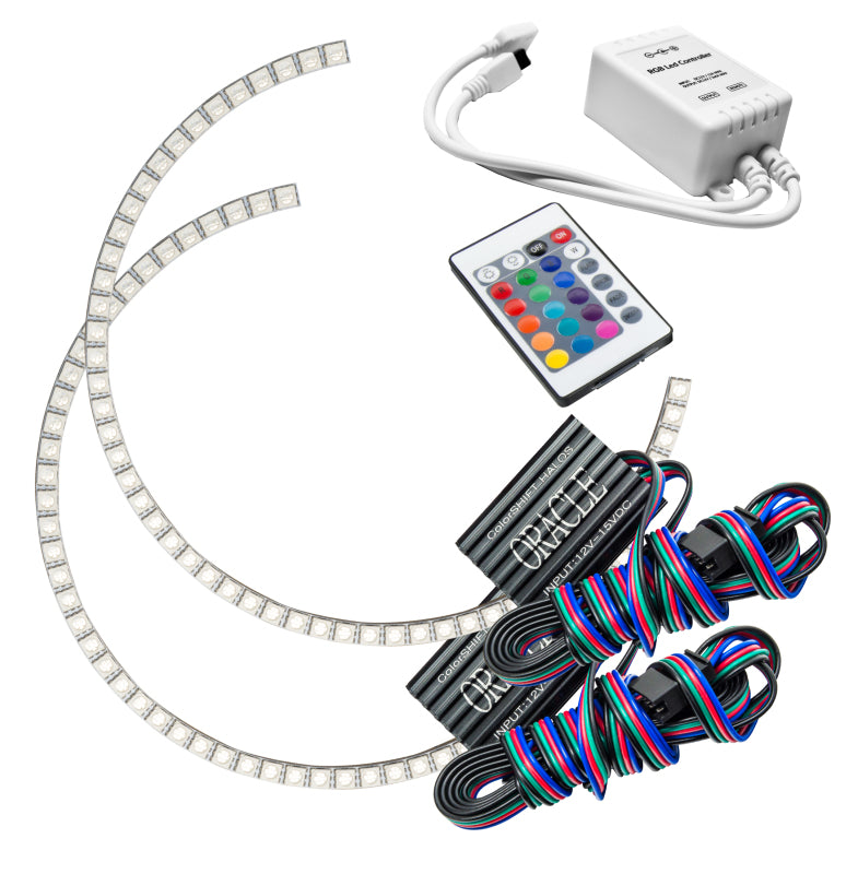 Oracle Ford Lightning 99-04 Halo Kit - ColorSHIFT w/ Simple Controller SEE WARRANTY - 1312-504