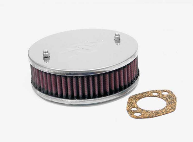 K&amp;N Custom Racing Filter Assembly - Cotton Gauze - 1.75 in Height - 56-9128