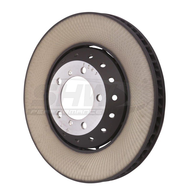 SHW 19-21 Porsche Cayenne S 2.9L w/19in Wheel Frt Left Smooth LW Brake Rotor (EU Only) (9Y0615301AB) - PFL47543 for 2019-2025