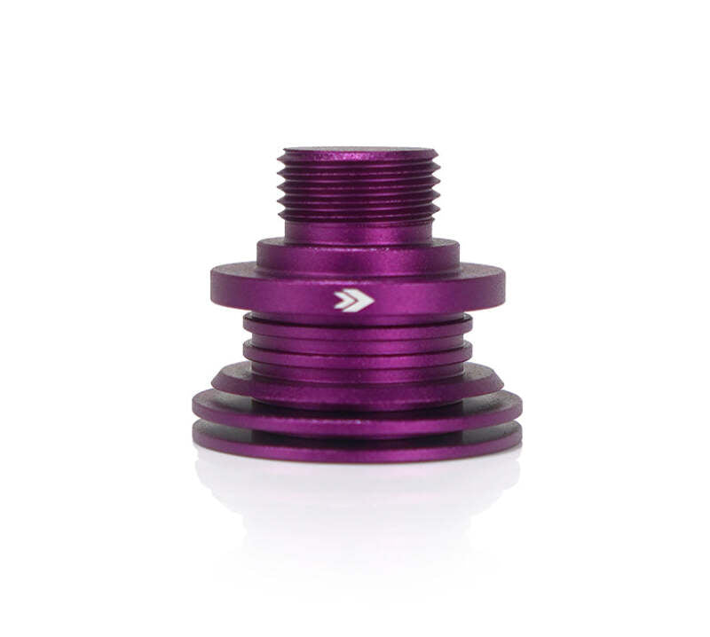 NRG Shift Boot Retainer Purple (Works with SK-350,450,480, 800 and Heat Sink Shift Knobs (M18x1.5)) - SKR-100PP - front view