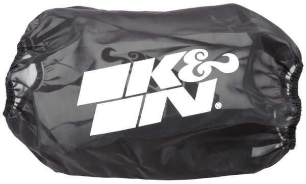 K&N Round Tapered Drycharger Air Filter Wrap 8in B ID x 6.625in T ID x 10.5in H - RC-5166DK by K&N Engineering - front view