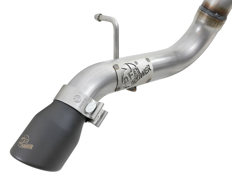 aFe MACH Force-Xp 2.5in 409SS Catback High-Tuck Exhaust 18-21 Jeep (JL) 3.6L 4-Door - Black Tip - 49-48065-1B