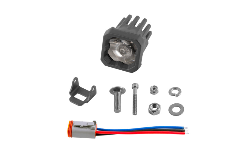 Diode Dynamics Stage Series C1 LED Pod Sport - White Wide Standard RBL Each - DD6441S