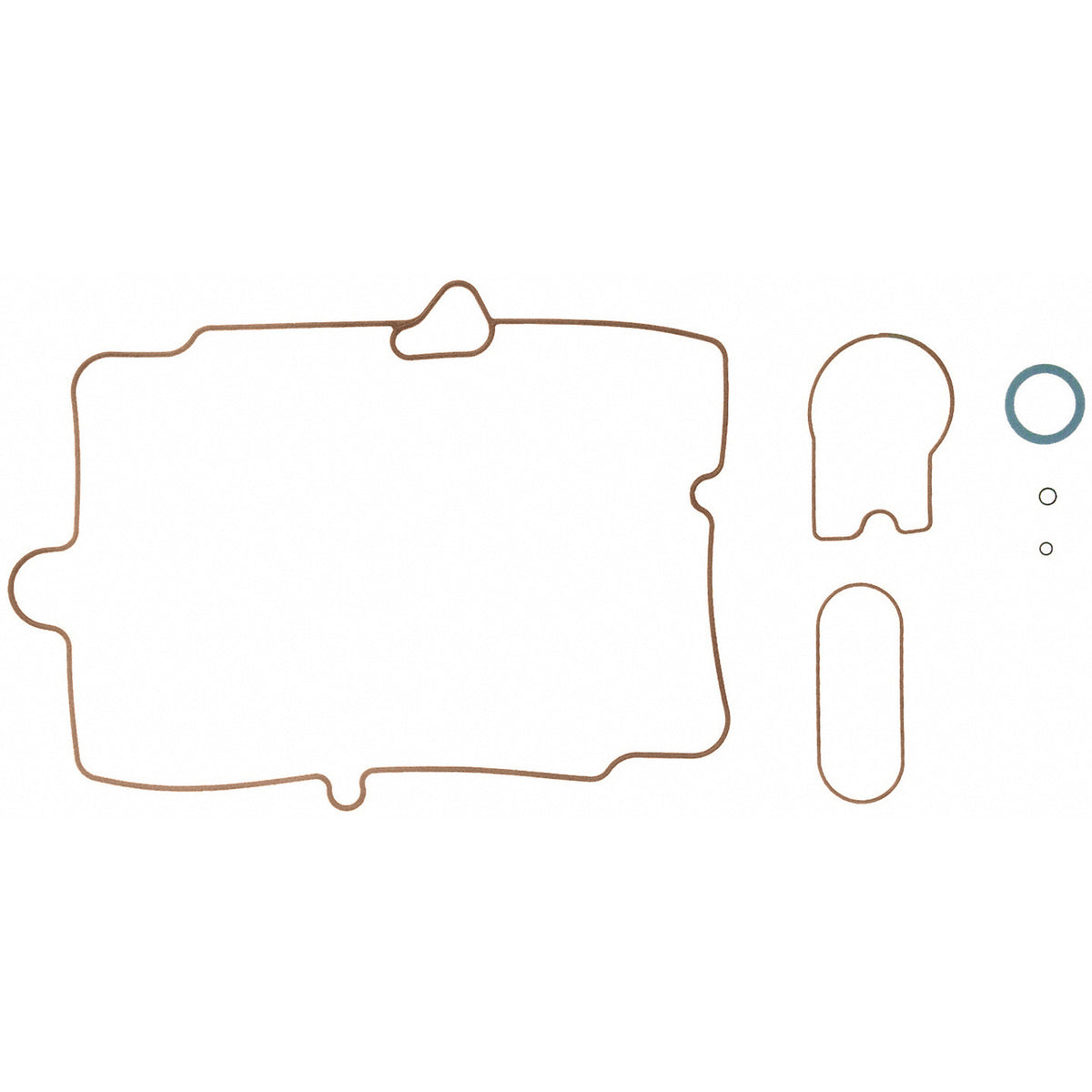 Fel-Pro Chevrolet K1500 Fuel Injection Plenum Gasket Set - MS90269 for 1996-1999 Chevrolet K1500 - front view
