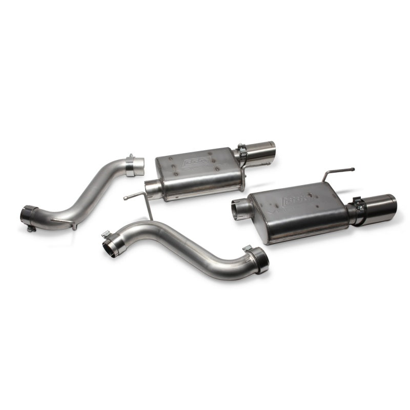 BBK 15-17 Ford Mustang GT Varitune Axle Back System (Cut &amp; Clamp Direct Bolt On Design) - 41115