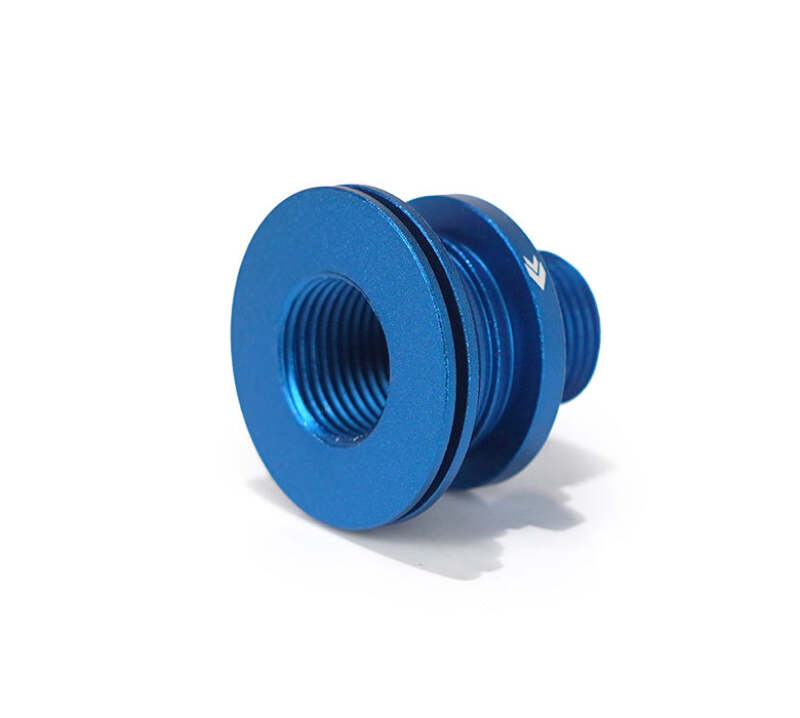 NRG Shift Boot Retainer Blue (Works with SK-350,450,480, 800 and Heat Sink Shift knobs (m18x1.5)) - SKR-100BL - close-up view