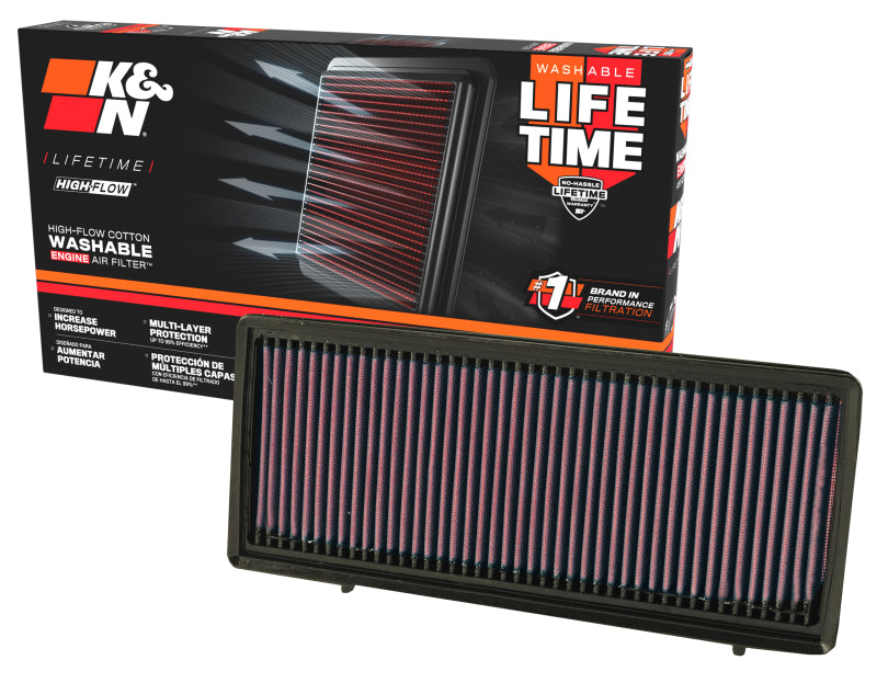 K&N 07-13 Nissan Altima 2.5L-4L Drop In Air Filter - 33-2374