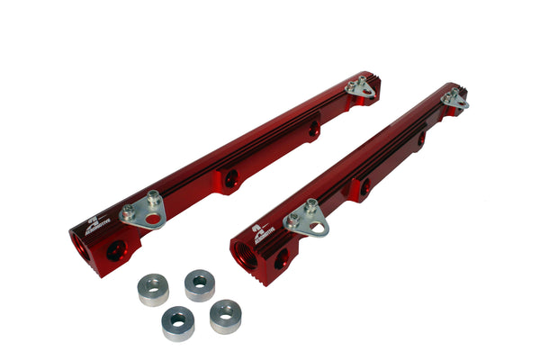 Aeromotive Fuel Rails 98.5-04 Ford 4.6L DOHC - Black - 14175