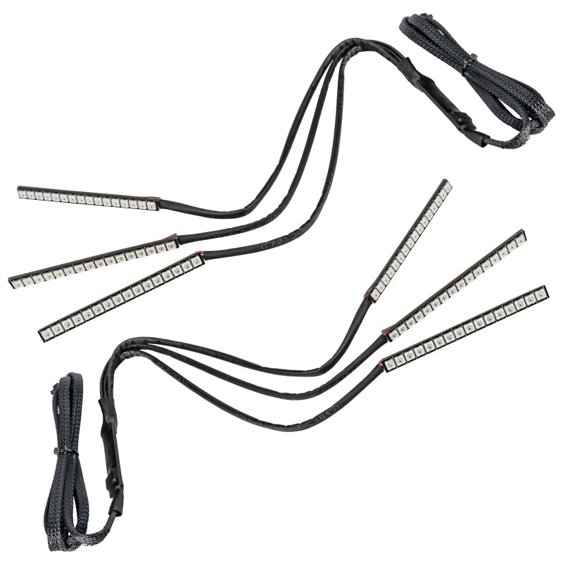 Oracle 15-17 Ford Mustang V6/GT/Shelby Dynamic DRL  w/ Halo Kit - ColorSHIFT - Dynamic SEE WARRANTY - 1335-332