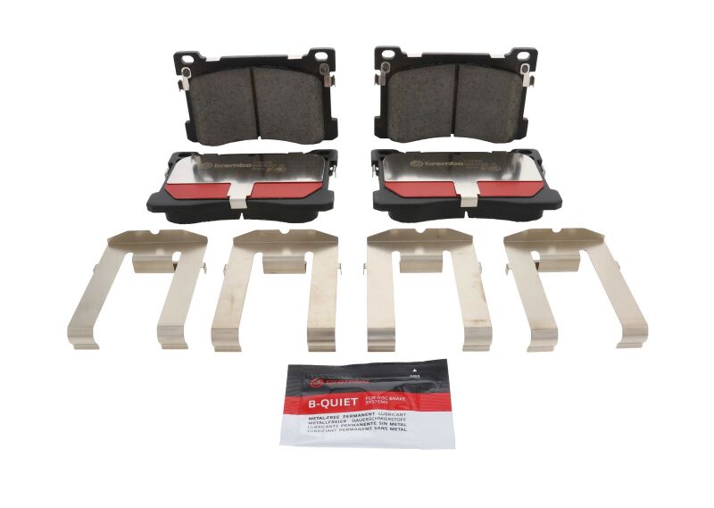 Brembo OE 12-16 Hyundai Equus/15-17 Kia K900 PRIME Ceramic Brake Pad - Front - P30082N
