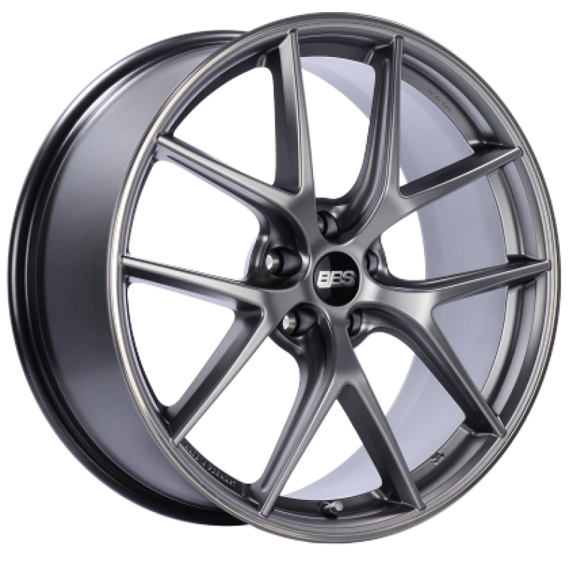 BBS CI-R 19x10.5 5x120 ET35 Platinum Silver Polished Rim Protector Wheel -82mm PFS/Clip Required - CI2601PSPO