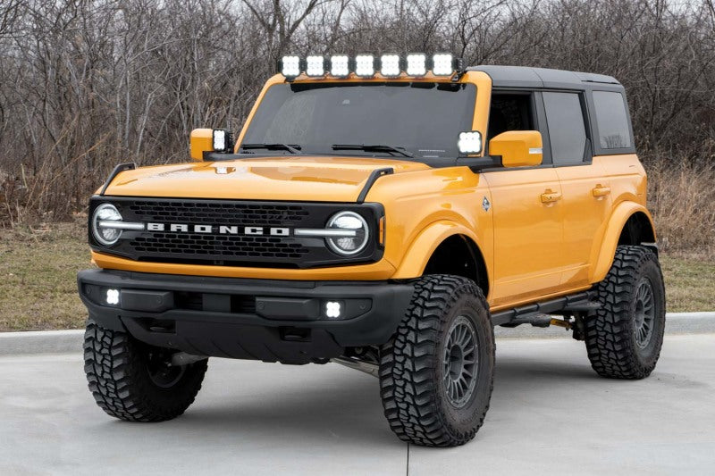 Diode Dynamics Bronco SS5 Sport CrossLink Windshield - Yellow Combo Lightbar Kit - DD7233