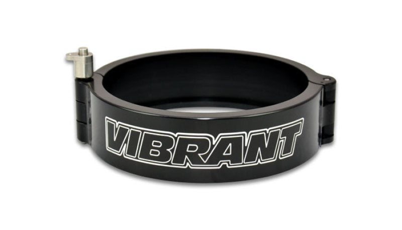 Vibrant 3.5in HD Quick Release Clamp w/Pin - Anodized Black - 12537