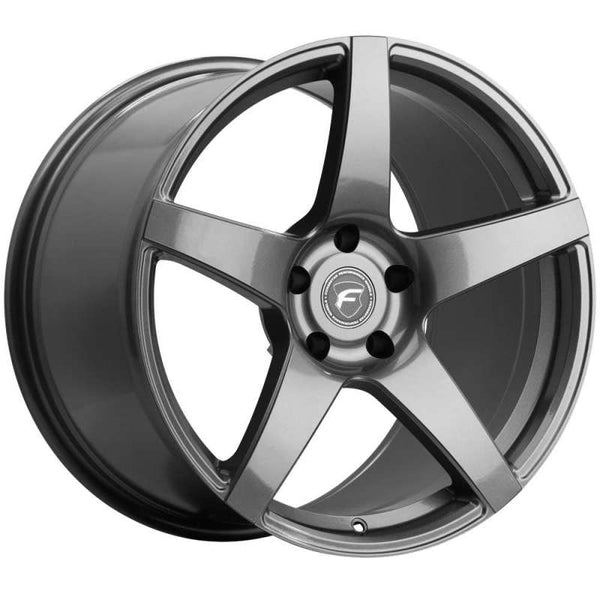 Forgestar CF5 18x9 / 5x114.3 BP / ET35 / 6.5in BS Gloss Anthracite Wheel - F11389065P35 by Forgestar