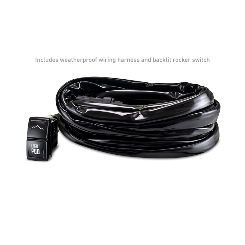 Borne Off-Road 21+ Bronco Light Pods 2pc Ditch 3x3 Flood - BNLT-BR-21-DT2F