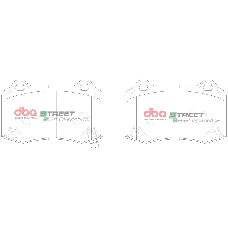 DBA 12-20 Chevrolet Camaro ZL1 6.2L Supercharged (G5/G6 )Rear SP Performance Brake Pads - DB15041SP