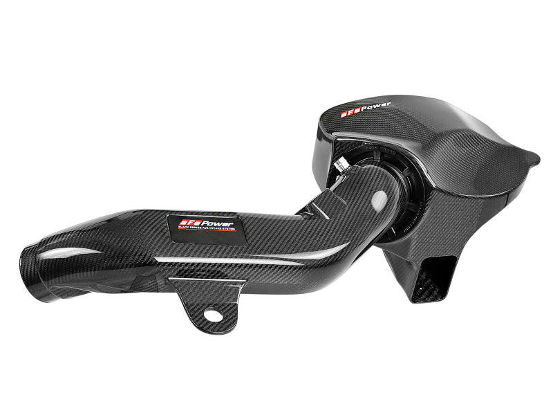 aFe Black Series Carbon Fiber CAIS w/Pro 5R Filter 16-18 BMW M2 (F87) L6-3.0L - 58-10004R