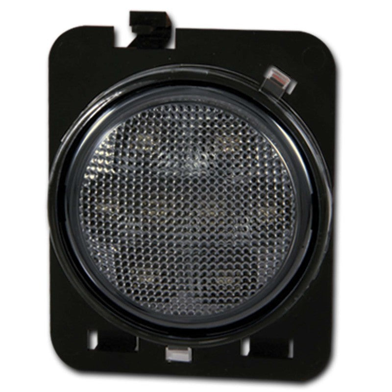 ANZO 2007-2015 Jeep Wrangler LED Side Fender Lights Smoke - 861117