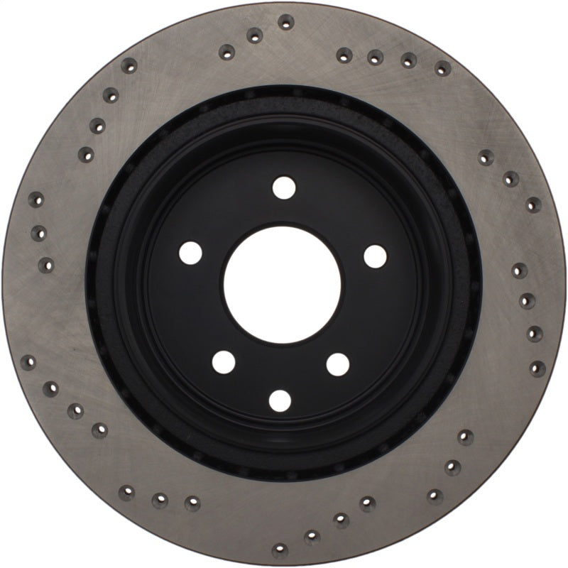 StopTech 08-09 Infiniti EX35 / 05-08 G35 / 09 G37 / 06-09 M35/M45 Cryo Drilled Left Rear Rotor - 128.42088CL