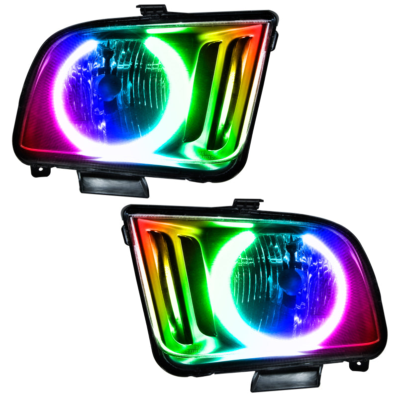 Oracle 05-09 Ford Mustang SMD HL - ColorSHIFT w/ 2.0 Controller- 7048-333