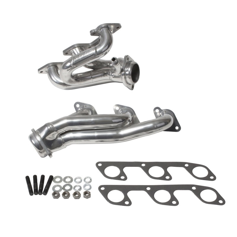BBK 05-10 Mustang 4.0 V6 Shorty Tuned Length Exhaust Headers - 1-5/8 Silver Ceramic - 40100