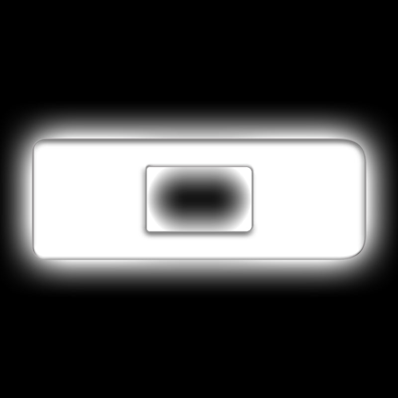 ORACLE Lighting Universal Illuminated LED Letter Badges - Matte Wht Surface Finish - D SEE WARRANTY - 3140-D-001