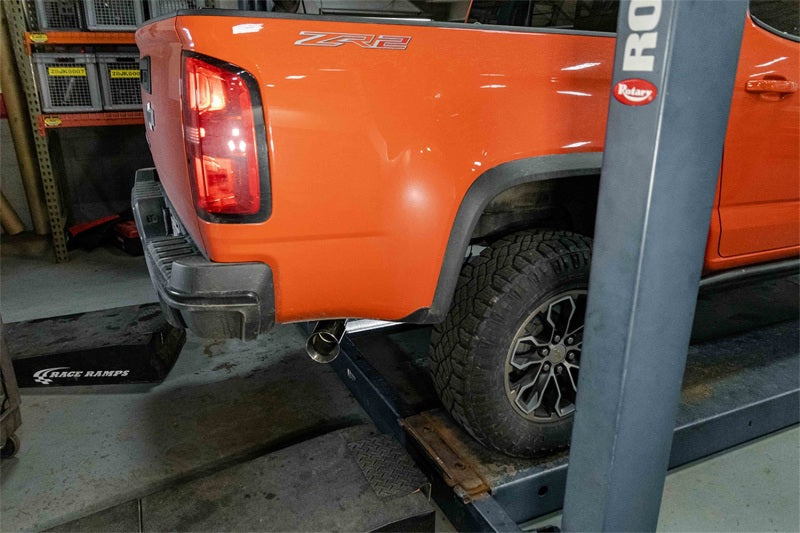 Corsa 2017-2022 Chevrolet Colorado 3.6L V6 ZR2 Only Cat-Back Single Side Exit w/ Single PolishedTip - 14928