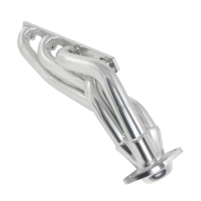 JBA 65-73 Ford Mustang 260-302 SBF 1-5/8in Primary Silver Ctd Mid Length Header - 1650SJS