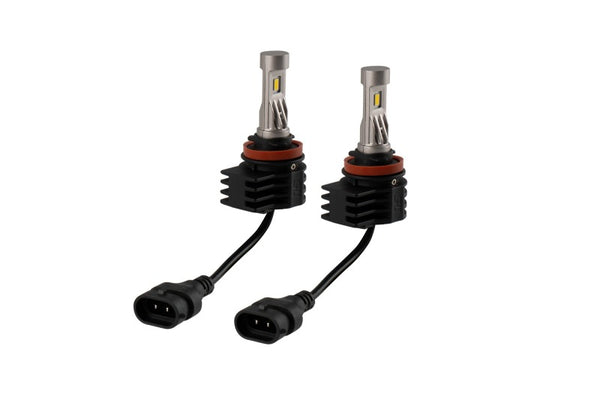 Diode Dynamics H11/H8/H9 White SL2 LED Bulbs with AntiFlicker Modules (pair) - DD0638P for 2006-2019 Honda Pilot - front view