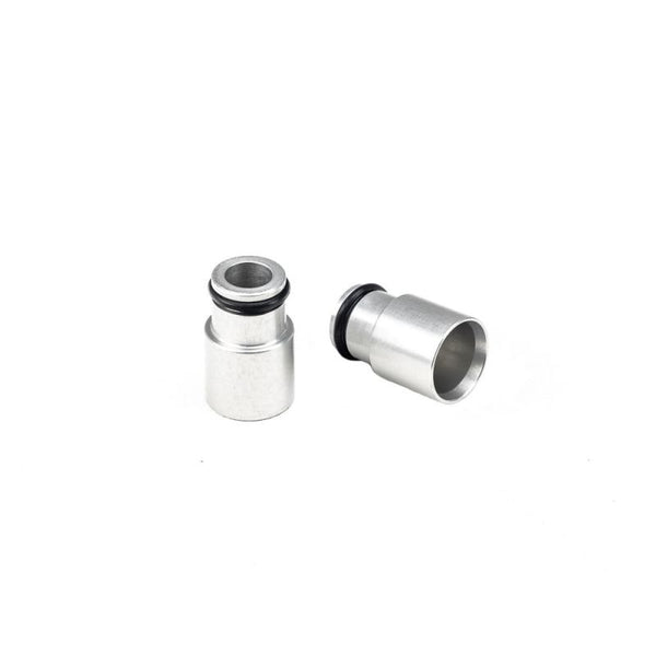 Injector Dynamics +12mm Clear Anodize Bottom Adapter 14mm Lower O-Ring - 48.60.14B.V2 by Injector Dynamics