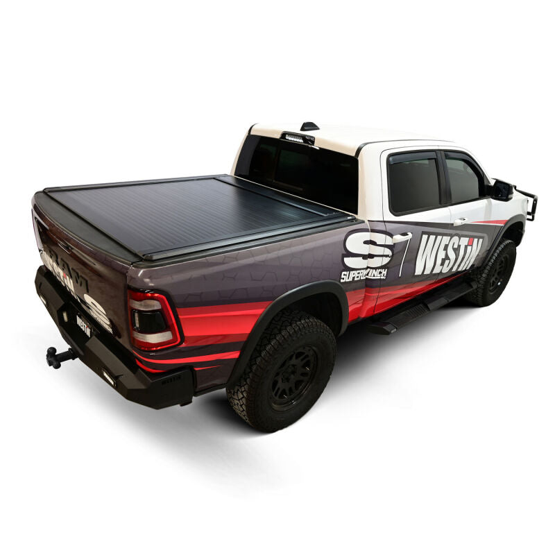 Westin 19-26 Ram 1500 (New Body)(Excl. RamBox) 5ft 7in Bed Manual Retractable Tonneau Cover - Black - 19-64705