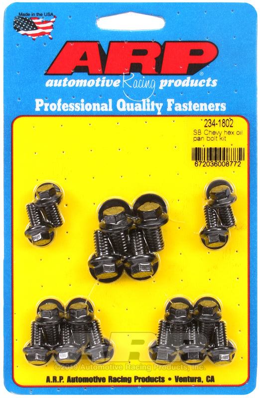 ARP SB Chevy 265-400 Oil Pan Hex Bolt Kit - 234-1802